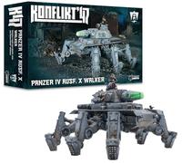 Warlord Games Panzer IV Ausf. X Walker - Axis Miniatures per Konflikt 47 miniature altamente dettagliate in scala 28 mm