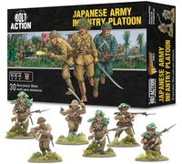 Warlord Games Plotone di fanteria dell'esercito giapponese, scala 28 mm, miniature in plastica per miniature di Bolt Action altamente dettagliate della seconda guerra mondiale