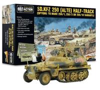 Warlord Games Sd.Kfz 250 (Alte) half-track (opzioni per realizzare varianti 250/1, 250/3 o 250/10) - 1:56 / 28 millimetri in plastica scala modello Halftrack per Bolt Action