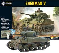 Warlord Games Sherman V - Modellino di carro armato in plastica per Bolt Action Miniature altamente dettagliate della Seconda Guerra Mondiale per Wargaming da tavolo