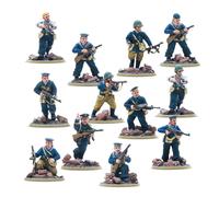 Warlord Games Soviet Naval Brigade Veteran Squad 28mm Scale Miniatures for Bolt