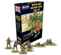 Warlord Games Squadre di armi dell'esercito britannico (1944-45), miniature in scala da 28 mm per Bolt Action altamente dettagliate della seconda guerra mondiale per giochi di guerra da tavolo