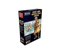 Warlord Games Squadre di armi dell'esercito sovietico (inverno) - miniature in scala da 28 mm per azione di bullone miniature altamente dettagliate della seconda guerra mondiale per wargaming da