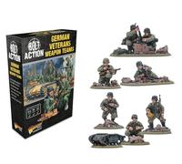 Warlord Games Squadre di armi veterane dell'esercito tedesco - miniature in resina scala 28 mm per miniature di Bolt Action altamente dettagliate della seconda guerra mondiale