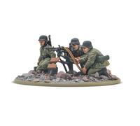 Warlord Games Team MMG dell'esercito tedesco, scala 28 mm, miniature in resina per Bolt Action altamente dettagliate della seconda guerra mondiale