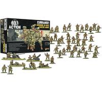Warlord Games US Airborne (D-Day) Currahee! Starter Army 28 mm Scale Miniature in plastica per Bolt Action altamente dettagliate World War 2 Miniature