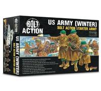 Warlord Games US Army (Inverno) Starter Army - Miniature in scala 28 mm per Bolt Action miniature altamente dettagliate della seconda guerra mondiale per giochi di guerra da tavolo