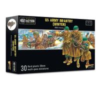 Warlord Games US Army (Winter) Infantry - 28mm Scale Plastic Miniatures for Bolt