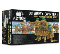 Warlord Games US Army (Inverno) Starter Army - Miniature in scala 28 mm per Bolt Action miniature altamente dettagliate della seconda guerra mondiale per giochi di guerra da tavolo
