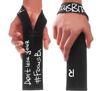 WARM BODY COLD MIND V1 Straps Palestra per Olympic Weightlifting - Testato a 300 kg - Robusto Lifting Straps, Cinghie Sollevamento Pesi, Crossfit, Weightlifting Gym, Powerlifting Deadlift, Uomo Donna