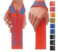 WARM BODY COLD MIND V1 Straps Palestra per Olympic Weightlifting - Testato a 300 kg - Robusto Lifting Straps, Cinghie Sollevamento Pesi, Crossfit, Weightlifting Gym, Powerlifting Deadlift, Uomo Donna