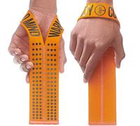 WARM BODY COLD MIND V1 Straps Palestra per Olympic Weightlifting - Testato a 300 kg - Robusto Lifting Straps, Cinghie Sollevamento Pesi, Crossfit, Weightlifting Gym, Powerlifting Deadlift, Uomo Donna