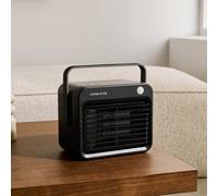 WARM BOX MOTION - Termoventilatore Ceramico Da 800 W Con Sensore Di Movimento Nero