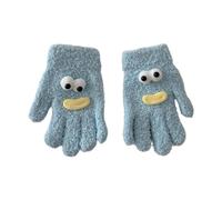 Warm & Cute Toddler Gloves Winter Cartoon Pattern Soft Winter Mittens Comfortable Wearing for Boys & Girls Toddler Gloves Plush and Soft Gloves Warm and Soft Gloves