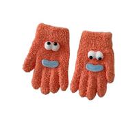 Warm & Cute Toddler Gloves Winter Cartoon Pattern Soft Winter Mittens Comfortable Wearing for Boys & Girls Toddler Gloves Plush and Soft Gloves Warm and Soft Gloves