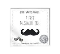Warm Human A Free Mustache Ride Carda Multicolor One Size