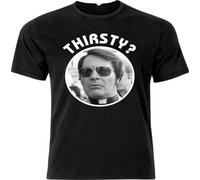 WARM KISS Jim Jones Thirsty for Kool Aid T Shirt Black XL
