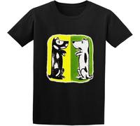 WARM KISS Make Nimage Vintage Mens Tees Shirt Black S