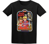 WARM KISS Men's My First Ouija Board T Shirt Black 3XL
