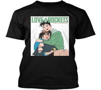 WARM KISS NWT 77789 Heroes Love & Rockets T Shirt Black XXL