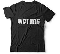 WARM KISS The Victims T Shirt Men's Tops Tee Black XXL