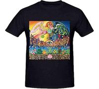 WARM KISS Tianming The Incredible String Band The 5000 Spirits Or The Layers of The Onion Men T Shirt Graphic Short Sleeve Top Tees Black S
