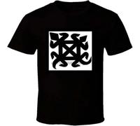 WARM KISS Unity Men T Shirt Casual Short Sleeve Black L