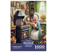 Warm Kitchen 1000 Pezzi Puzzle Classici Per Adulti E Bambini Da 14 Anni E Più Giochi Rilassamento E Intelligence Perfetto Per Appassionati Di Esperti - Regalo Per Amore E Amico 70x50cm/1000pcs