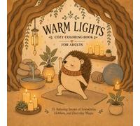 Warm Lights: A Coloring Book for Adults: 35 Relaxing Scenes of Friendship, Hobbies, and Everyday Magic