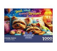 Warm Little Dog 1000 Pezzi Puzzle Classici Per Adulti E Bambini A Partire Da 12 Anni Giochi Del Cervello Perfetto Per Appassionati Di Esperti - Regalo Per Amore E Amico 38x26cm/1000pcs