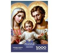 Warm Scene of Jesus' Birth Jigsaw Puzzle Impossibili 1000 Pezzi Decorazione Per La Casa. Rilassamento E Intelligence Per Adulti E Ragazzi Da 14 Anni 70x50cm/1000pcs