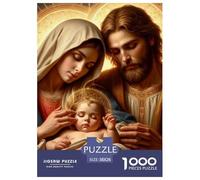 Warm Scene of Jesus' Birth Jigsaw Puzzle Impossibili 1000 Pezzi Decorazione Per La Casa. Rilassamento E Intelligence Per Adulti E Ragazzi Da 14 Anni 38x26cm/1000pcs