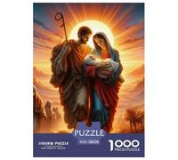 Warm Scene of Jesus' Birth Jigsaw Puzzle Impossible 1000 Pezzi Decorazione Per La Casa. Rilassamento E Intelligence Per Adulti E Ragazzi Da 14 Anni 38x26cm/1000pcs