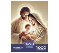 Warm Scene of Jesus' Birth Puzzle Impossible 1000 Pezzi Decorazione Per La Casa. Rilassamento E Intelligence Per Adulti E Ragazzi Da 14 Anni 38x26cm/1000pcs