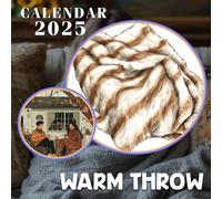 Warm Throw 2025: 12 Months of Cozy Vibes Featuring Warm Throws, Perfect for Organizing Your Year with Comfort