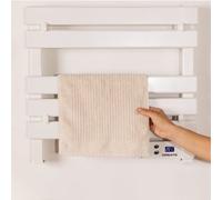 WARM TOWEL MINI - Scaldasalviette Elettrico Da Pavimento O Da Parete 150W Bianco