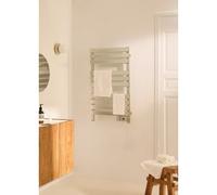 WARM TOWEL - Scaldasalviette Elettrico Da Terra O Da Parete 500W Inox