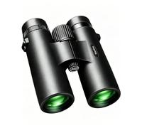 WarMax 10 × 42 UHD Binocolo ad alta potenza per bird watching (nero) | Con prisma BAK4 e obiettivo ED FMC per escursioni, caccia, concerti, viaggi e avventure all'aria aperta. Leggero e