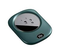 Warmer - Fast Heating Cup Warmer, Desk Beverage Heating Pad, Keep Tea Milk Juice Water Warm, Compact Design for Home Office Dorm Travel Outdoor Winter Drink Accessory Adults Teens