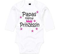 Warmherzich Baby Body Papas piccola principessa pagliaccetto con scritta "Königin Chef ein und Alles Queen