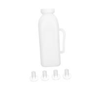 Warmhm 1 Set brocca di latte di vitello biberon per pecore secchio per l'alimentazione dei vitelli bottiglia di alimentazione del polpaccio biberon per l'allattamento dei vitelli plastica