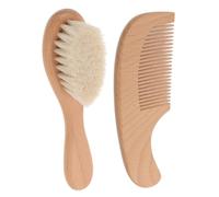 Warmhm 1 Set Di Shampoo Per Spazzola Per Spazzola Per Il Cuoio Capelluto Dei Neonati Spazzola Per Bagnati Con Setole Pettine Districante Antiforfora Spazzola Per La