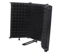 Warmhm 1 Set Filtraggio Microfono Antivento Pieghevole per Registrazione Parabrezza Isolante per Studio e Home Recording
