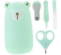 Warmhm 1 Set Kit Manicure con Sicure e Tagliaunghie per Unghie Del Accessori Pratici per Custodia Inclusa Conservazione e Ordinata