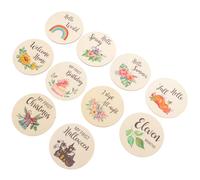 Warmhm 1 Set per Segni Decorativi per Foto Compleanno e Speciali per Catturare Primi Anni Del Tuo