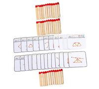 Warmhm 1 Set Puzzle per Educativo Multifunzionale per Sviluppare e Capacità Logiche per Anni Didattico con Leggeri e Facili da Manipolare