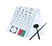 Warmhm 1 set Tabella per Test Della per Strumento Sicurezza per La Materiali Resistenti e Duraturi Illustrazioni e Facili da Leggere Conformità Standard Test