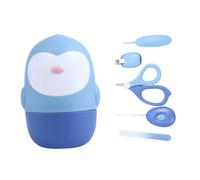 Warmhm 1 Set Unghie per Kit Manicure con Tagliaunghie Pinzette Cucchiaio per Orecchie con LED Viola