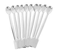 Warmhm 10 Da Laboratorio In Inossidabile Cucchiai Per Reagenti Dosatori Micro Cucchiai Per Campionamento