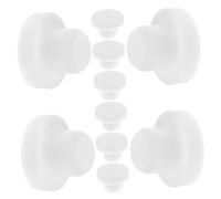 Warmhm 10 pezzi Tappi in Silicone Solido per Bottiglie Vino e Fiori Tappi Sostitutivi Resistenti e Facili da Installare Sigillanti per e Vasetti